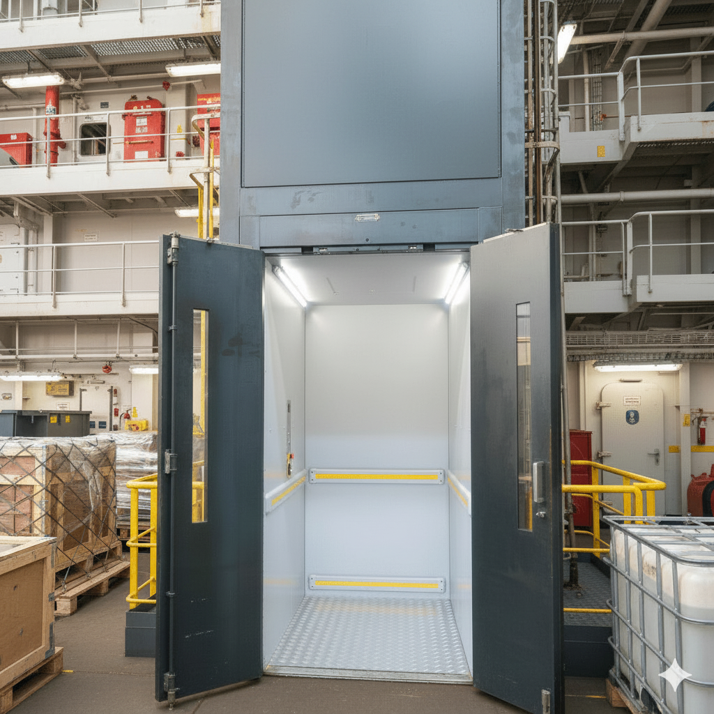 Daldoss Marine Goods Lift